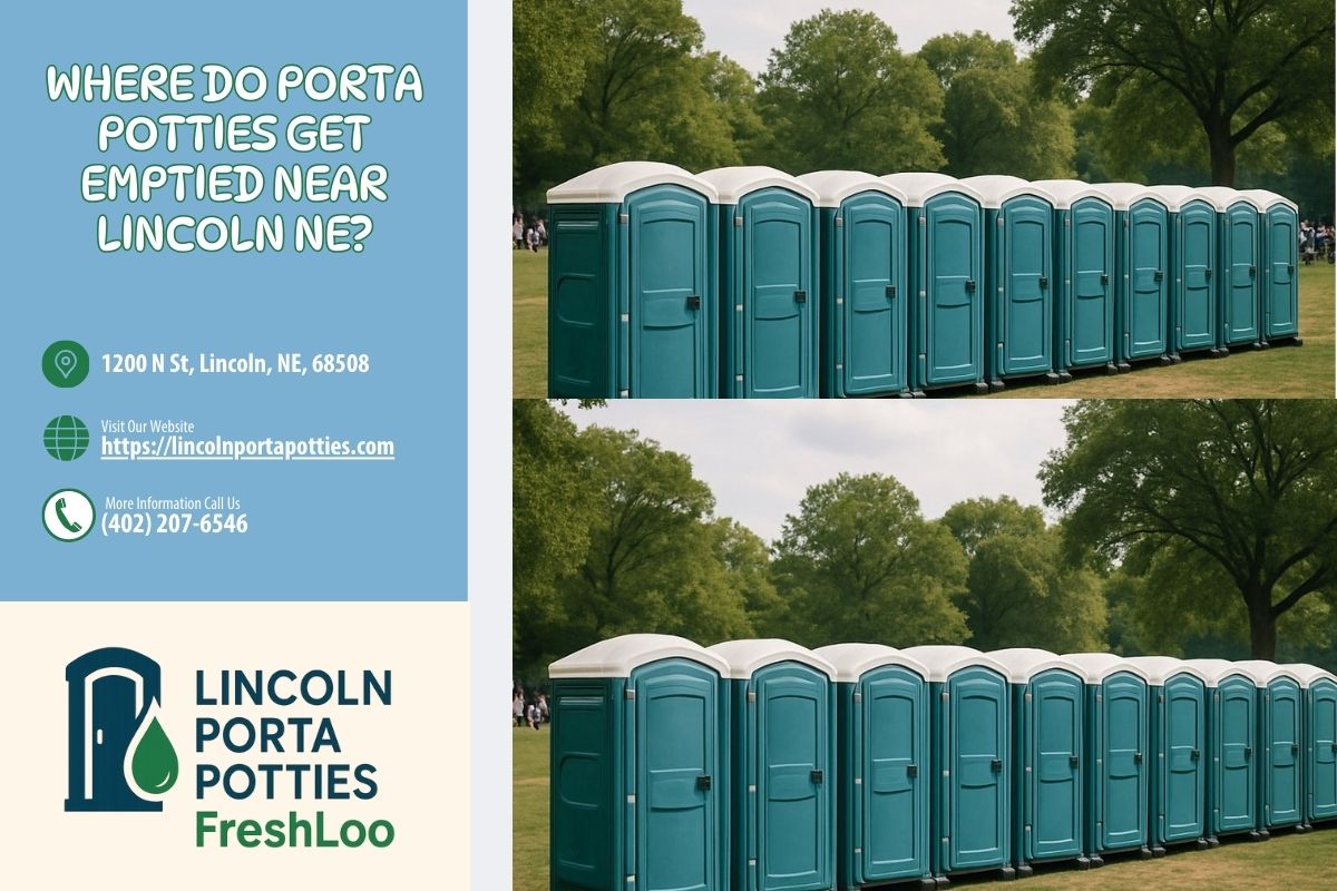 Where Do Porta Potties Get Emptied near Lincoln NE